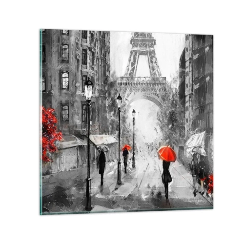 Billede på glas - Alle veje fører til den - 30x30 cm