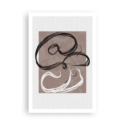 Plakat - Komposition - en søgen efter fuldstændighed - 61x91 cm