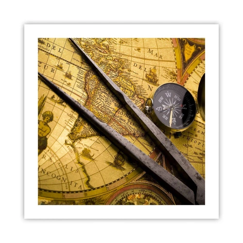 Plakat - Hvor er skattene? - 50x50 cm