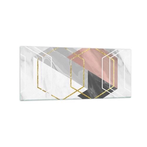 Billede på glas - Kædesammensætning - 120x50 cm