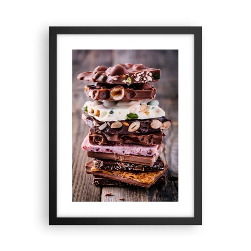 Plakat i sort ramme - Dejligt perspektiv - 30x40 cm