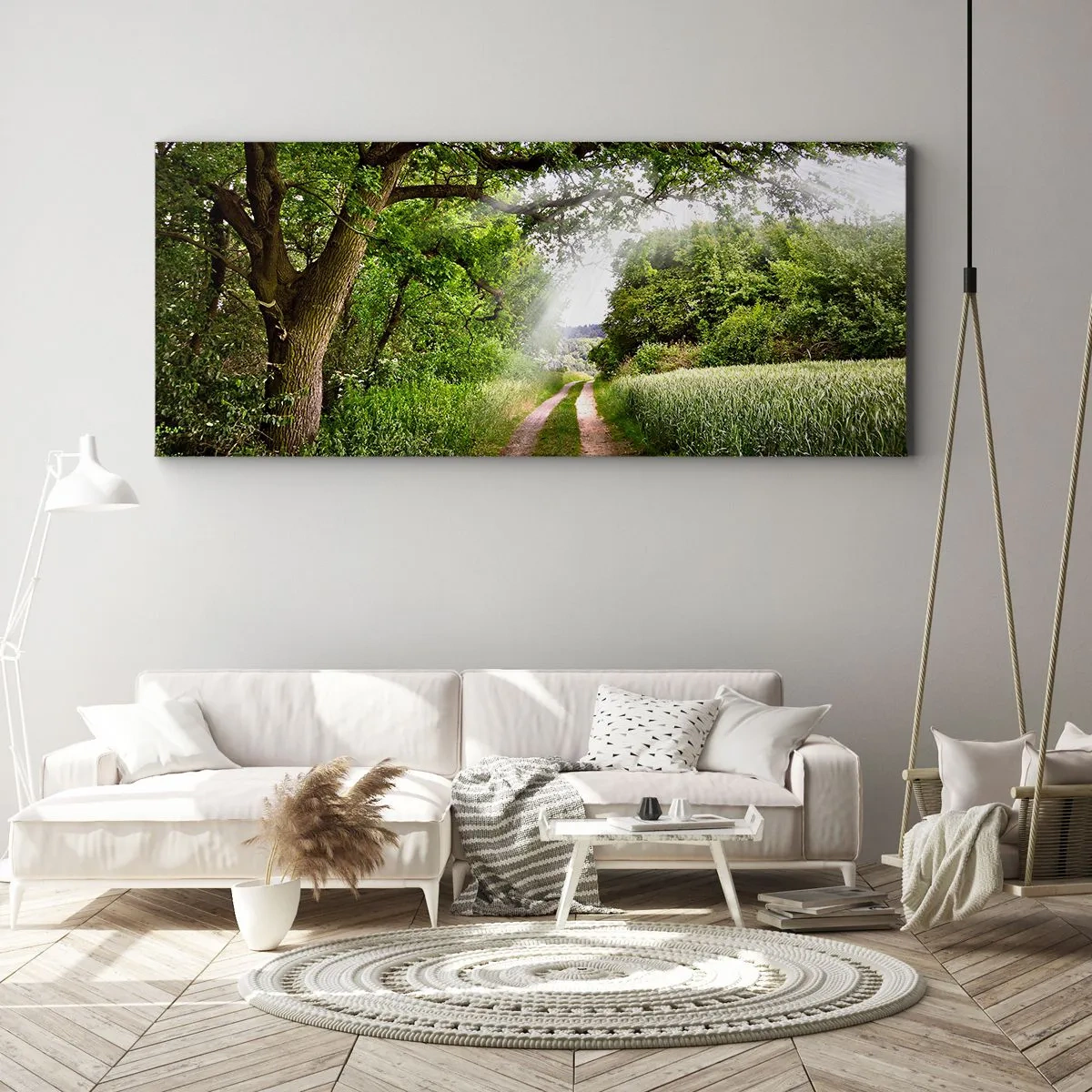 Lærredstryk - Billede på lærred - Et in Arcadia ego - 100x40 cm