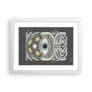 Plakat i hvid ramme - Stammeritualer - 40x30 cm
