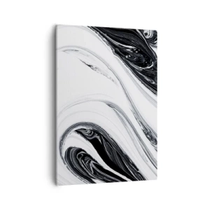 Lærredstryk - Billede på lærred - Kombination af modsætninger - 50x70 cm