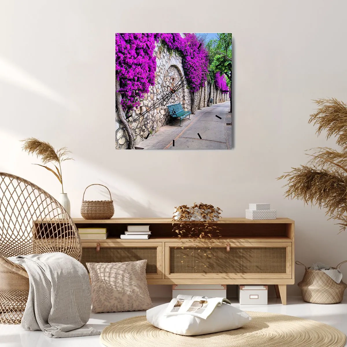 Vægur, Uret - Lad os mødes så hurtigt som muligt - 40x40 cm