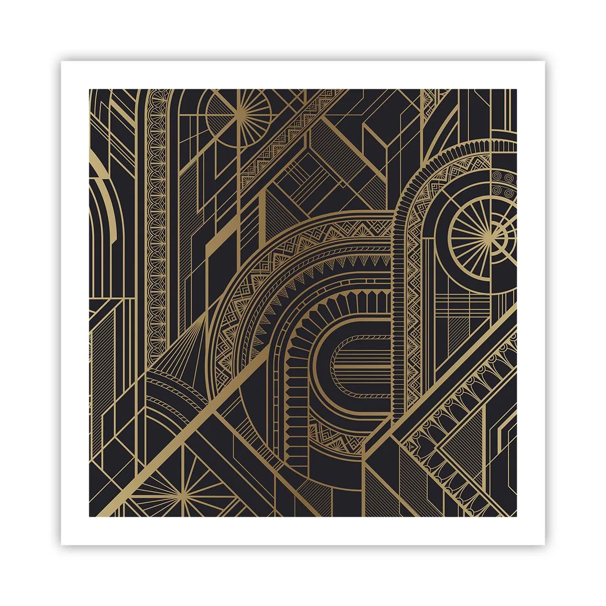 Plakat - Koncepter, idéer, planer - 60x60 cm