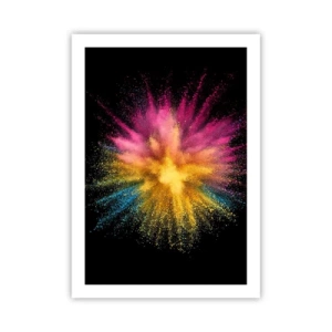 Plakat - Farvernes fødsel  - 50x70 cm