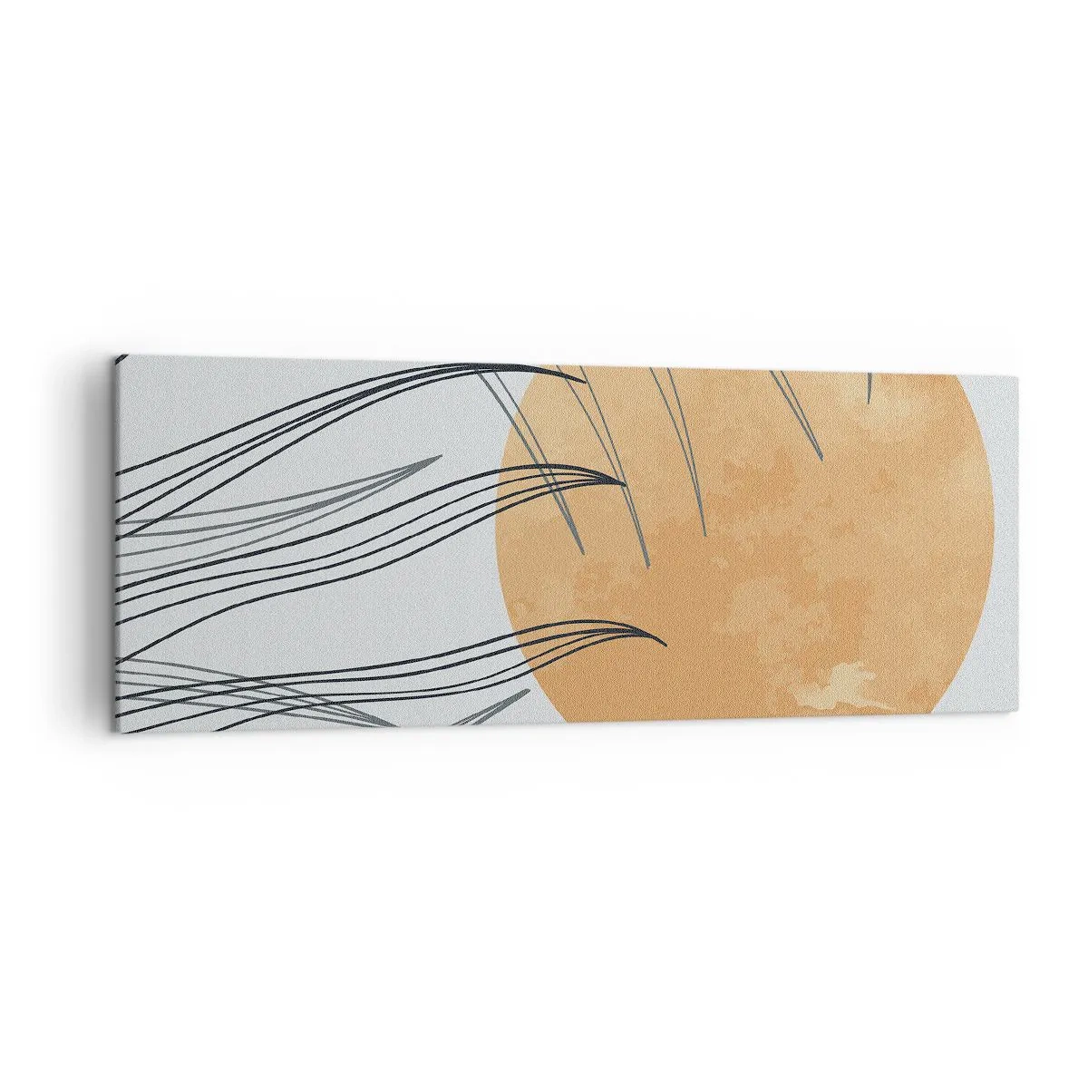 Lærredstryk - Billede på lærred - Altid mod solen - 140x50 cm