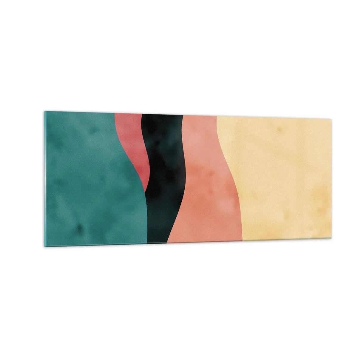 Billede på glas - Kompatibel manglende overholdelse - 100x40 cm