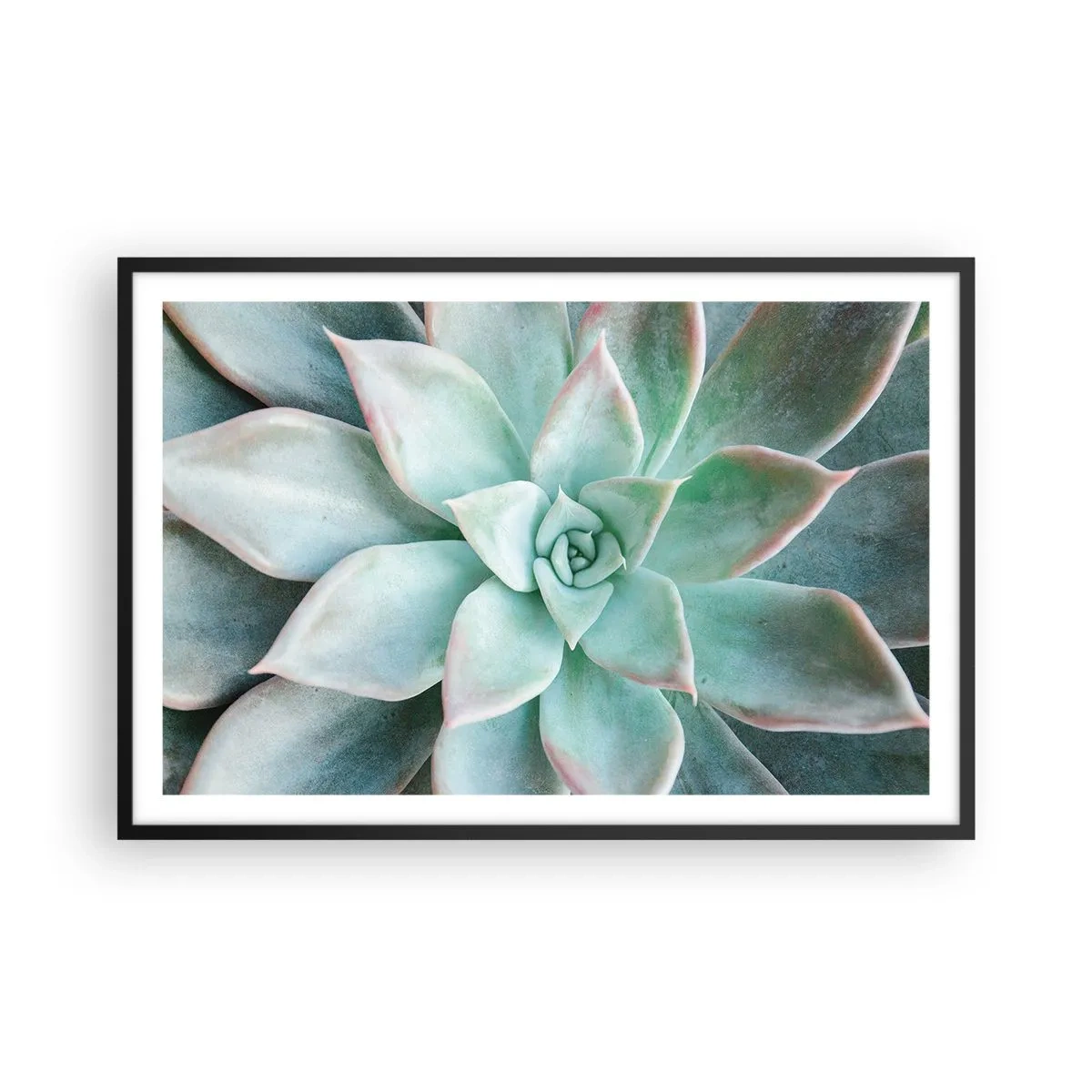 Plakat i sort ramme - Hjertet af ørkenen - 91x61 cm
