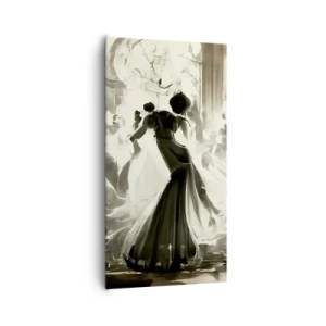 Lærredstryk - Billede på lærred - Den store maskerade - 65x120 cm