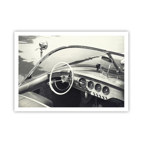 Plakat - Vejr for de rige - 100x70 cm