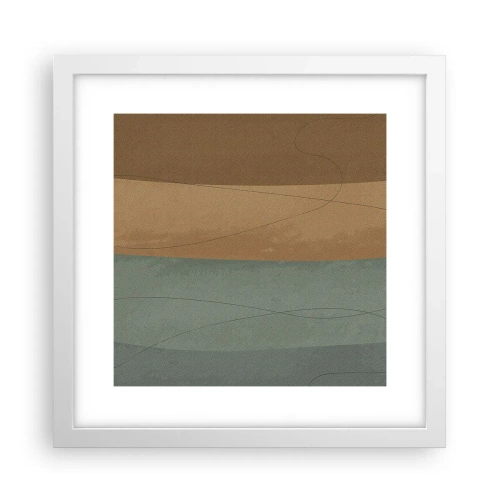 Plakat i hvid ramme - Vandret sammensætning - 30x30 cm