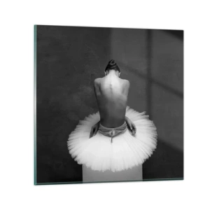 Billede på glas - Blomstrer nu - 70x70 cm