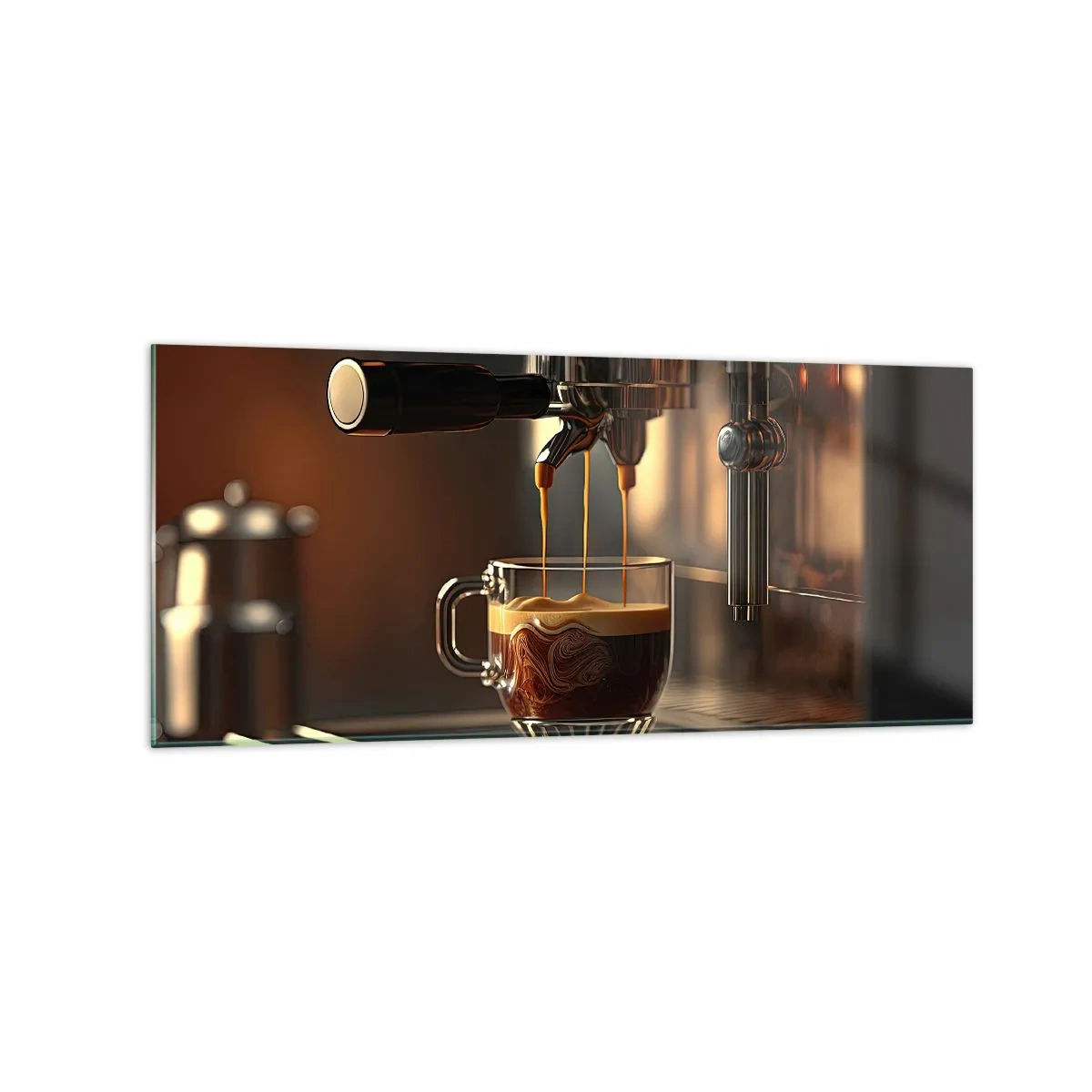 Billede på glas - En sensuel blanding - 120x50 cm