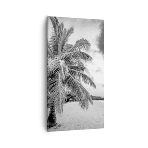 Lærredstryk - Billede på lærred - Når du længes efter ensomhed.... - 55x100 cm