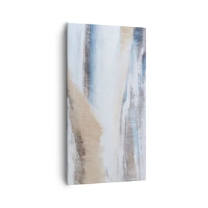 Lærredstryk - Billede på lærred - Vinterkomposition - 55x100 cm