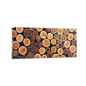 Billede på glas - Hvor gammel ser jeg ud? - 120x50 cm