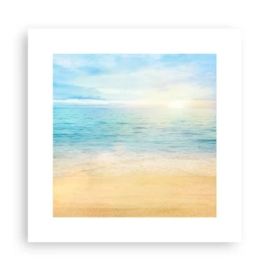 Plakat - Det store blå - 30x30 cm