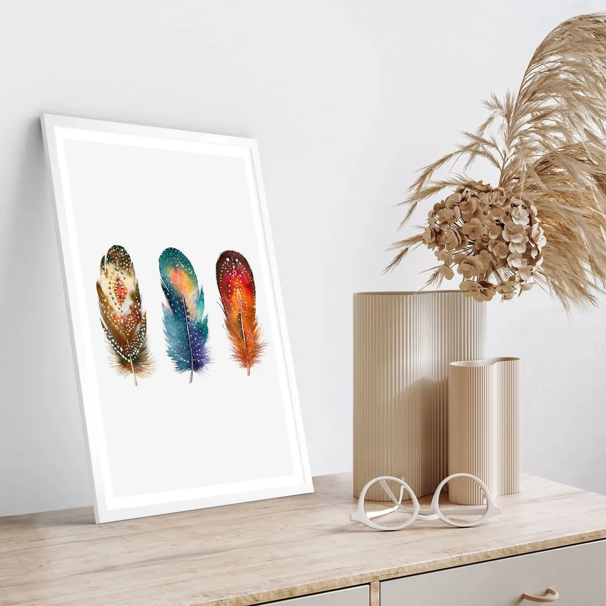 Plakat i hvid ramme - Ritualer, ordinancer, mysterier - 61x91 cm