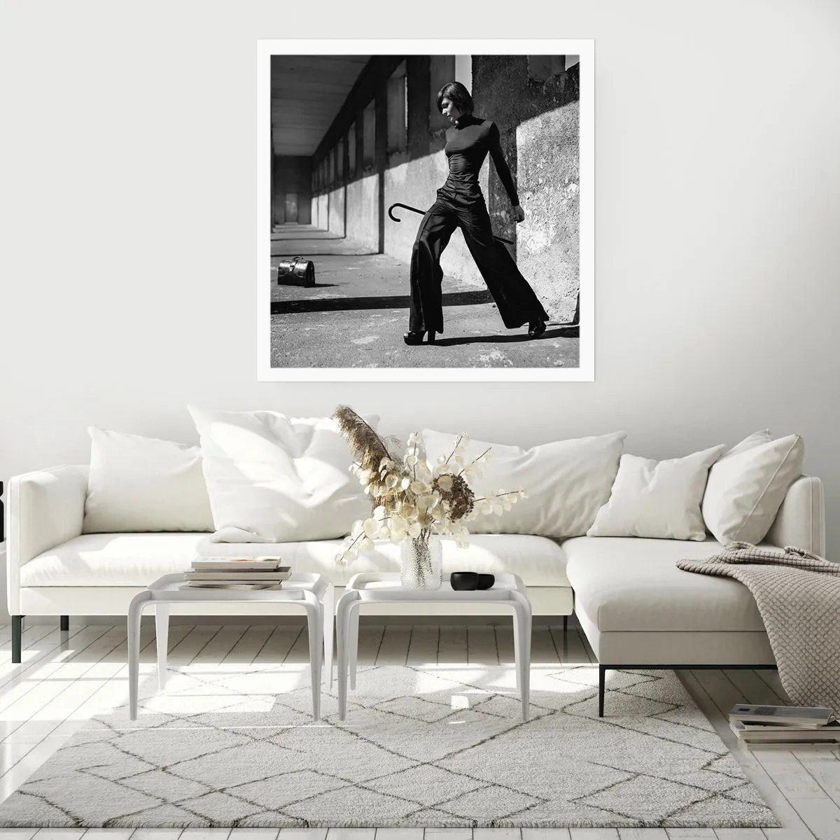 Plakat -  Byens elegance - 30x30 cm