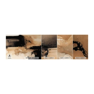 Prøve Fototapet Selvklæbende Deluxe Sticker - En spændende abstraktion - Abstraktion, Røg, Minimalistisk - 100x30 cm