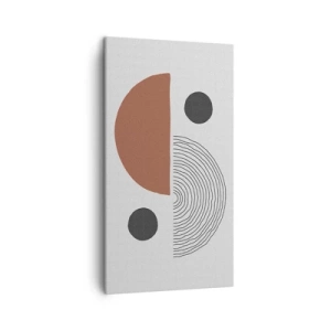 Lærredstryk - Billede på lærred - Perfektion af hjulet - 45x80 cm