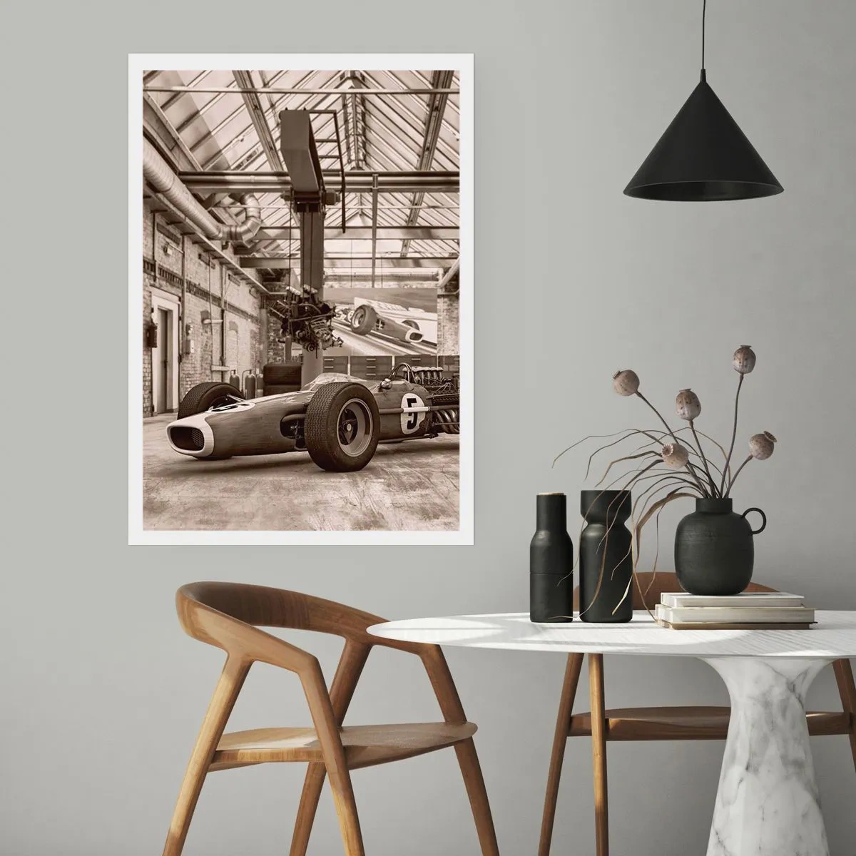 Plakat - Vinderens hvile - 70x100 cm
