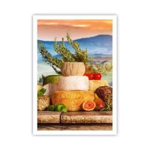 Plakat - Italiensk livsglæde - 70x100 cm