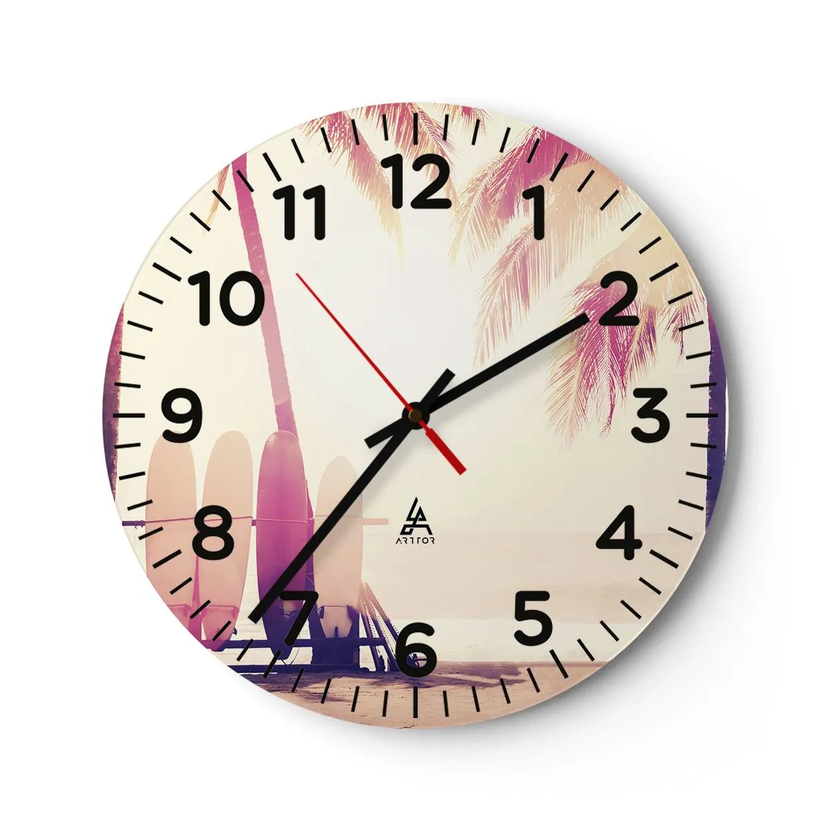 Vægur, Uret - Det bliver en fantastisk dag - 30x30 cm