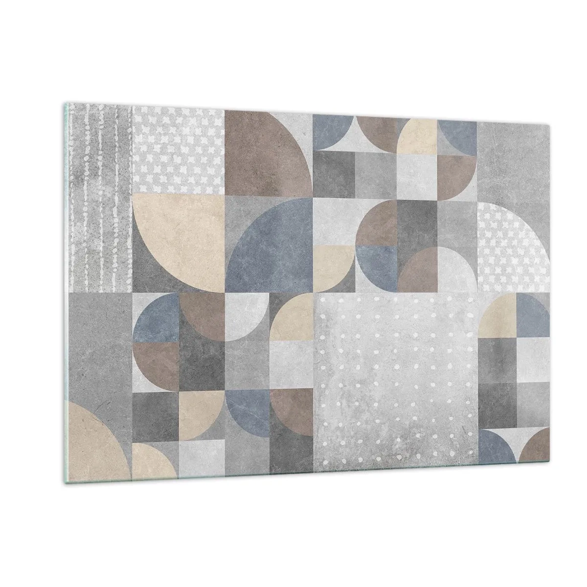 Billede på glas - Keramisk fantasi - 120x80 cm