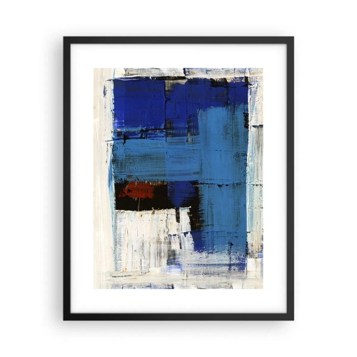 Plakat i sort ramme - Det blås hemmelighed - 40x50 cm
