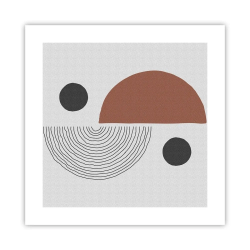 Plakat - Perfektion af hjulet - 40x40 cm