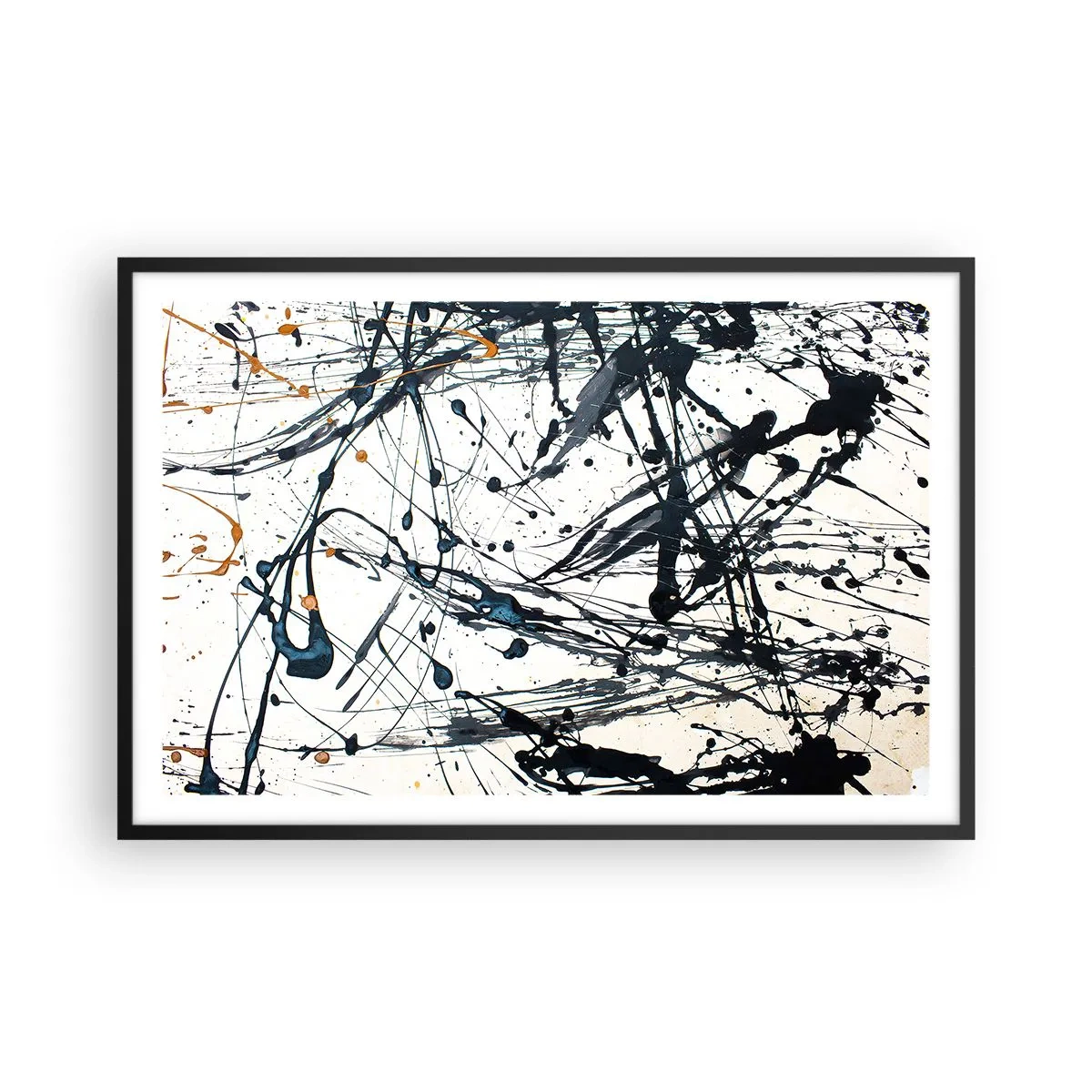 Plakat i sort ramme - Med eller uden fornuft? - 91x61 cm