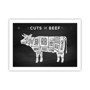 Plakat - Slagterens grundbog - 70x50 cm