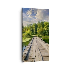 Lærredstryk - Billede på lærred - Sommer, sommer overalt - 55x100 cm