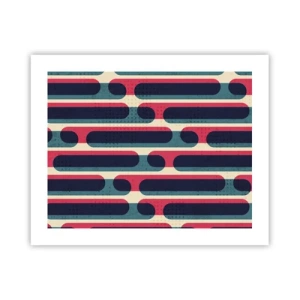 Plakat - Indad og fremad - 50x40 cm