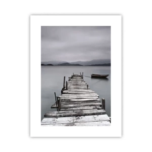 Plakat - Du kan tage af sted i morgen - 30x40 cm