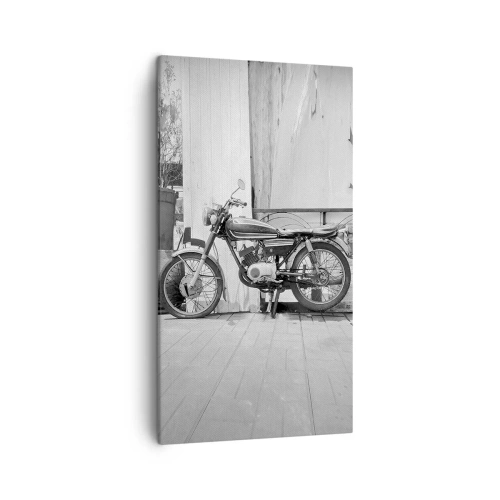 Lærredstryk - Billede på lærred - Klassikere frem for alt - 45x80 cm