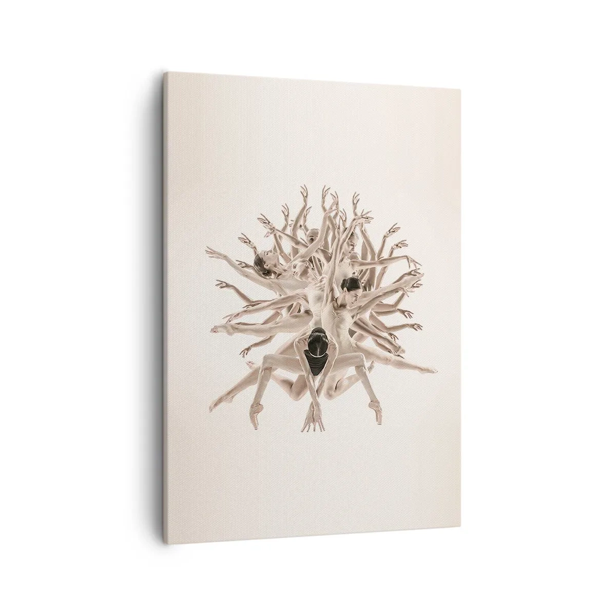 Lærredstryk - Billede på lærred - Blomstrende i dans - 50x70 cm