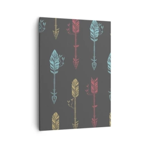 Lærredstryk - Billede på lærred - For at - 50x70 cm