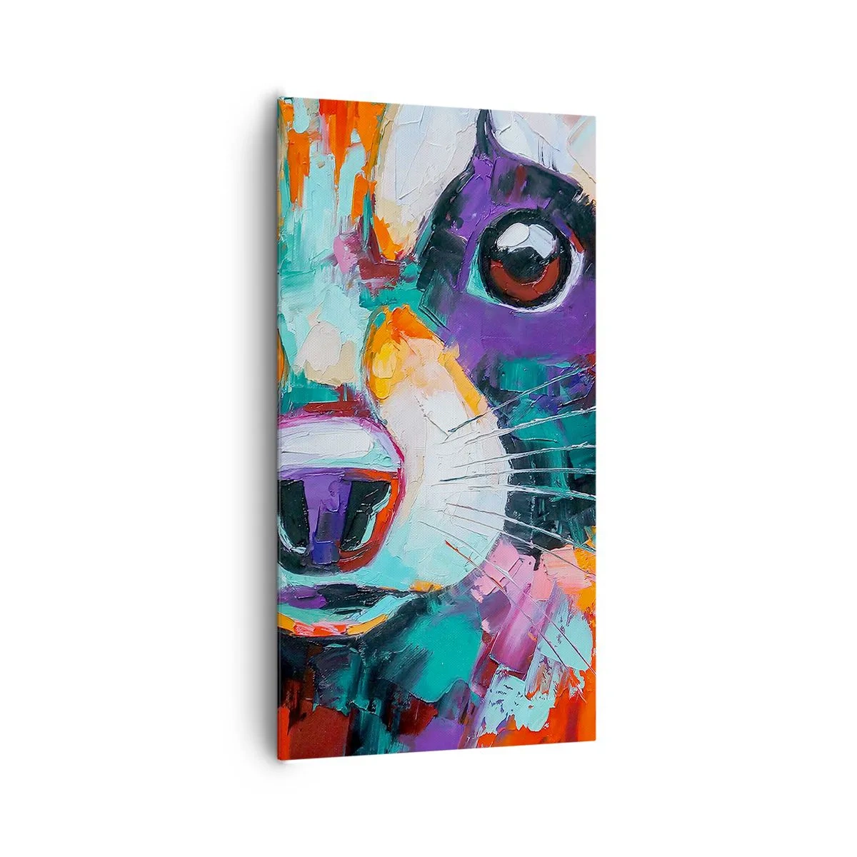 Lærredstryk - Billede på lærred - Kun gode følelser - 65x120 cm