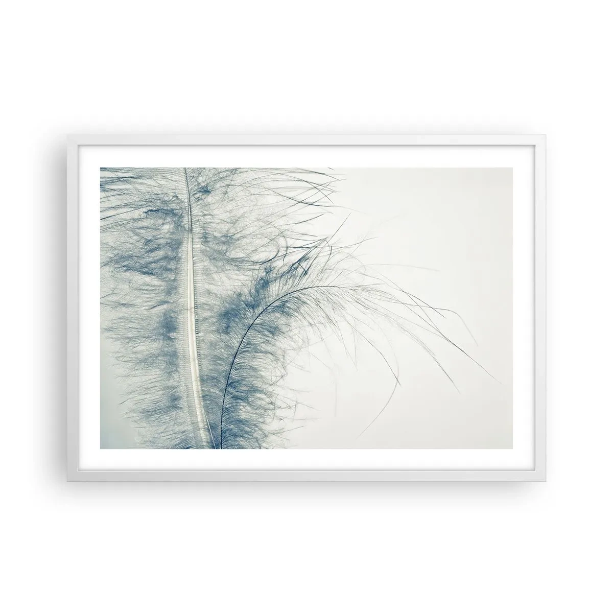 Plakat i hvid ramme - Naturens hvisken - 70x50 cm