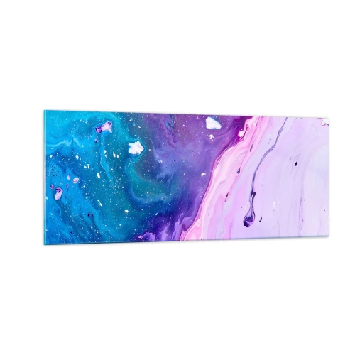Billede på glas - Yin og yang - 100x40 cm