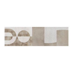 Prøve Fototapet Premium Canvas - Ligheder og forskelle - Minimalisme, Lyse, Former - 100x30 cm