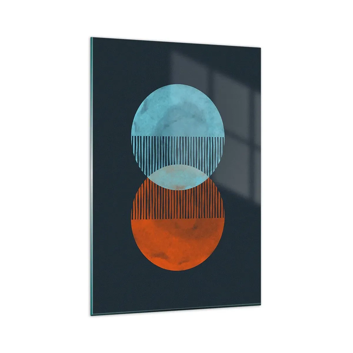 Billede på glas - Astronomisk fantasi - 80x120 cm