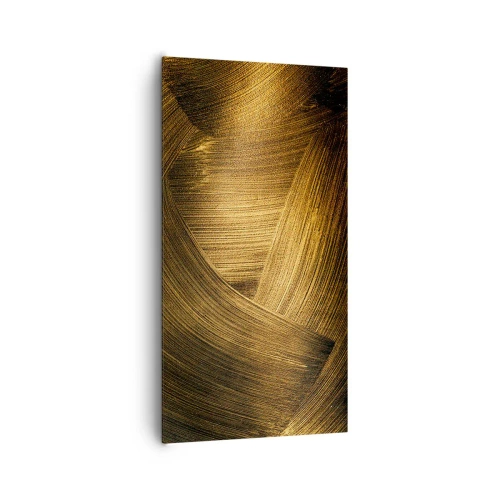 Lærredstryk - Billede på lærred - I den gyldne labyrint - 65x120 cm