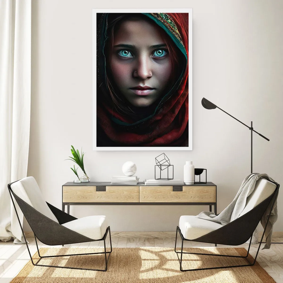 Plakat - Østens prinsesse - 30x40 cm