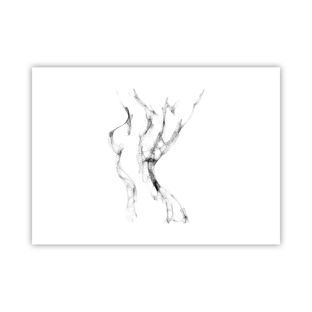 Plakat - Smuk og stærk - 70x50 cm