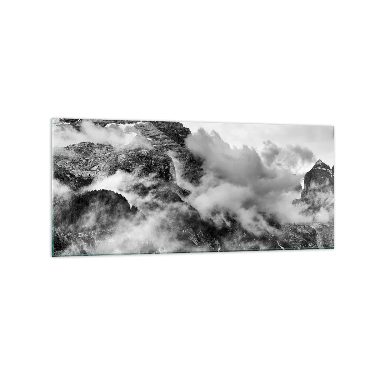 Billede på glas - Smukt og grusomt - 120x50 cm